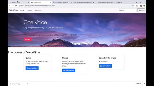 Creating a product page using HTML, CSS and Bootstrap in Malayalam | Part-2 смотреть онлайн