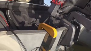 Установка датчика эхолота Garmin на ПВХ лодку с НДНД. Garmin Striker Plus 4 cv