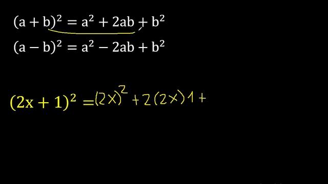 (2x+1)2 , resolver (2x+1)^2 desarrollar binomio al cuadrado (a-b)2 (a-b)^2 смотреть онлайн