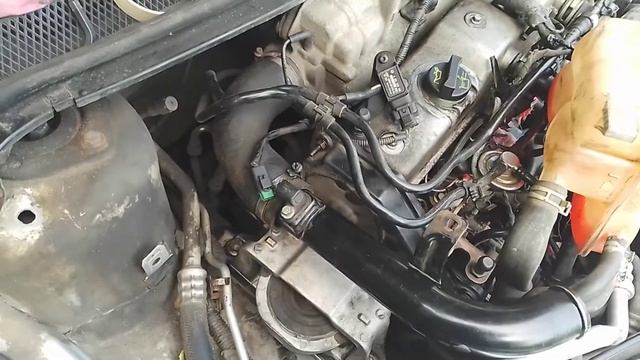 Установка тнвд , верхнего ремня и прокачка топливной системы форд 1.8 tdci двигатель kkda смотреть онлайн