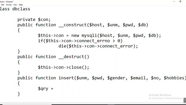 Querying to MySQL Database using PHP - OOP approach смотреть онлайн