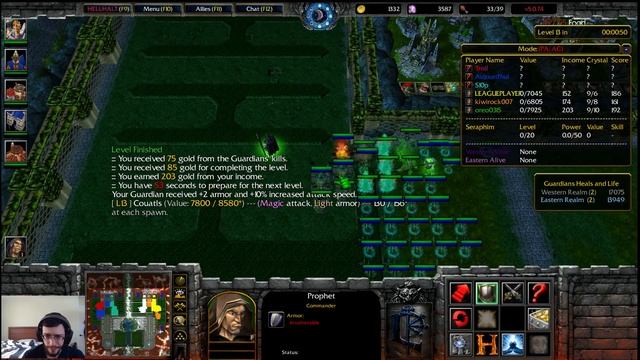Warcraft 3 Classic: HellHalt TD Competitive #68 - Welcome Back Game смотреть онлайн