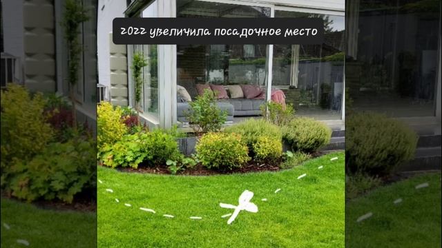Сравните было - стало! Миксбордер у веранды: Гортензии, злаки и астранция. С названиями растений! смотреть онлайн