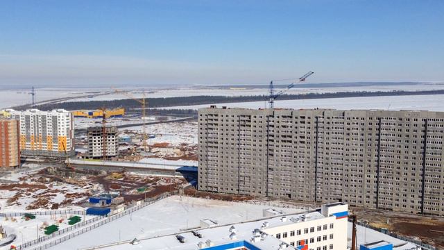 Самая высокая крыша на Салмышской ! Март 2017.