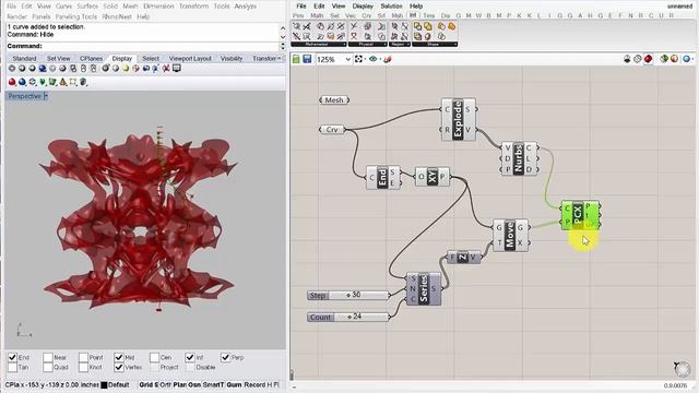 Adding Floor Plates to an Organic Structure using Grasshopper смотреть онлайн