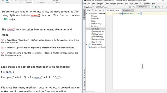23. Python - File Handling - Reading File смотреть онлайн