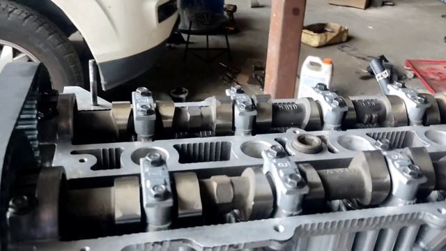 Puntos de sincronización MOTOR DOHC, Modelo BYD 2.0 S6 (Mazda 626) смотреть онлайн