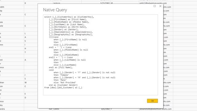 Power BI Desktop: How to find the native query after query folding смотреть онлайн