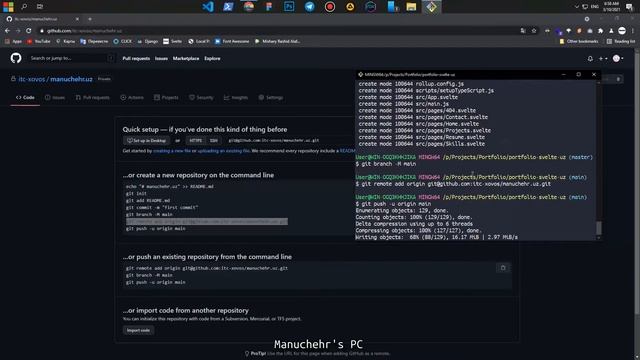 Deploy Front end project to Netlify with Github. Deploy Svelte project. смотреть онлайн
