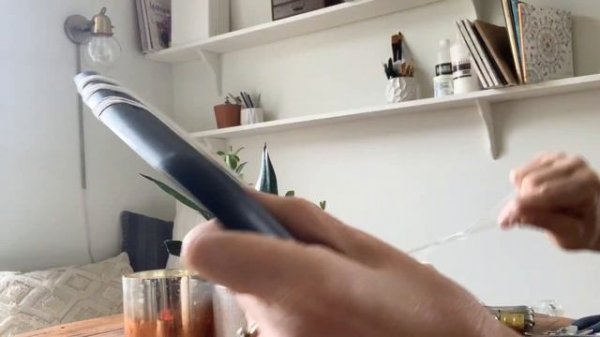 Anthropologie Tassel Chandelier DIY