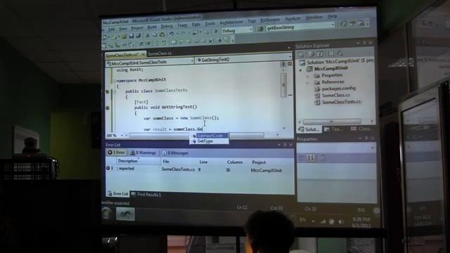 MccTomskCamp 1. Выбор тестового фреймворка: XUnit + FluentAssertions смотреть онлайн