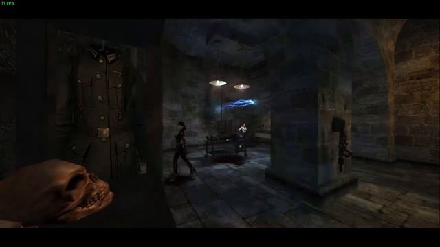 Return To Castle Wolfenstein - Cell Intro With RealRTCW: Elite Guard ( Leather Nazi Women Mod )