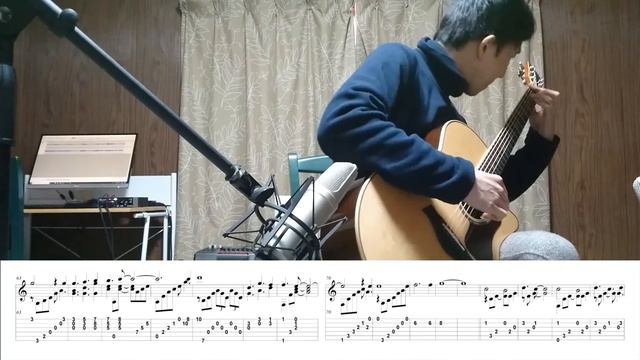 Red Swan [ATTACK ON TITAN SEASON 3 OP] (YOSHIKI) Fingerstyle Guitar Cover【Score & TAB】 смотреть онлайн