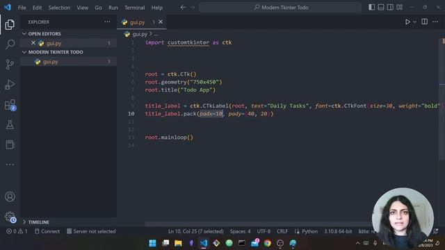 Modern GUI with Python - Tkinter Modern Desktop App [For Beginners] смотреть онлайн