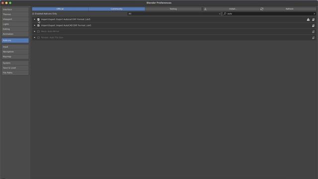 How to import a DXF file into blender смотреть онлайн