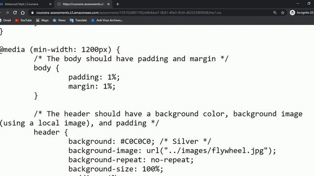 Introduction to CSS3 || Week2 || Peer-graded Assignment || Coursera смотреть онлайн