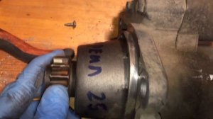 Плохо крутит стартер (замена щёток) за 159 рублей Nissan x-trail nt 30