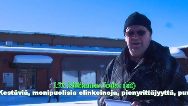 153 Niikkonen Jouko Vihreät (sit) Kuusamo 2 смотреть онлайн