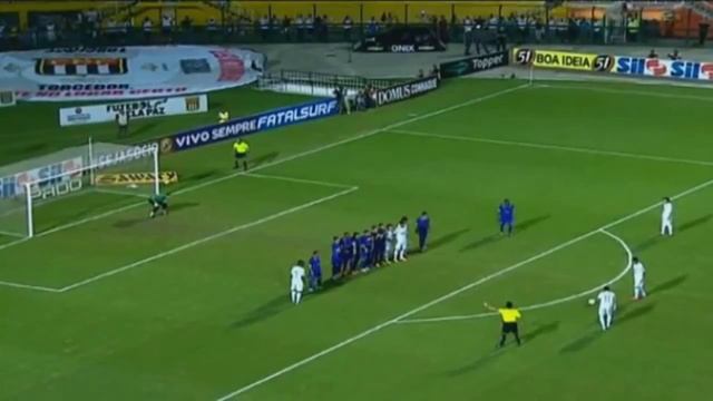 Messi and Neymar vs Ronaldniho Free Kicks - Месси и Неймар против Роналдиньо штрафные удары 2014 HD смотреть онлайн