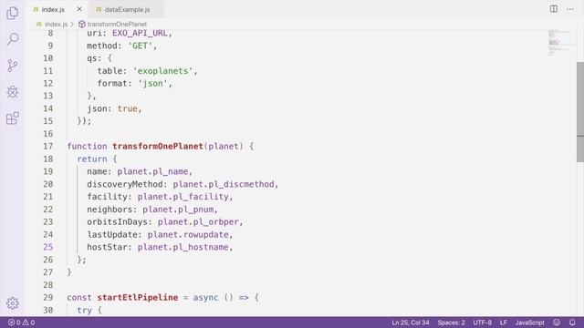 ETL: Transform Data with Node.js смотреть онлайн