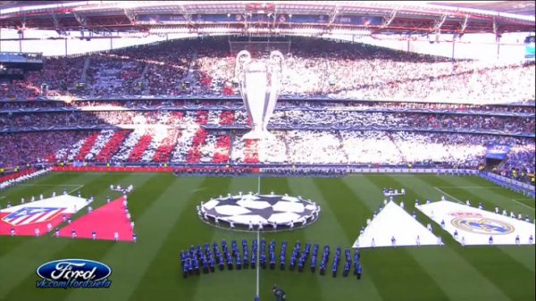 Real Madrid vs Atletico Madrid - Full Match half 1 UCL 2013-14 Final @ford.uefa