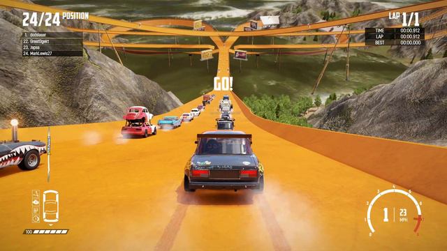 WRECKFEST CRASHES | HOTWHEELS TRACK | PINBALL MOD | BANGER RACING смотреть онлайн