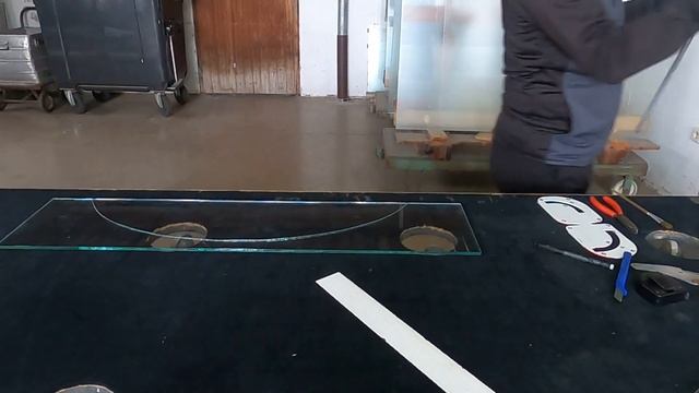 Фигурная резка Триплекса. смотреть онлайн