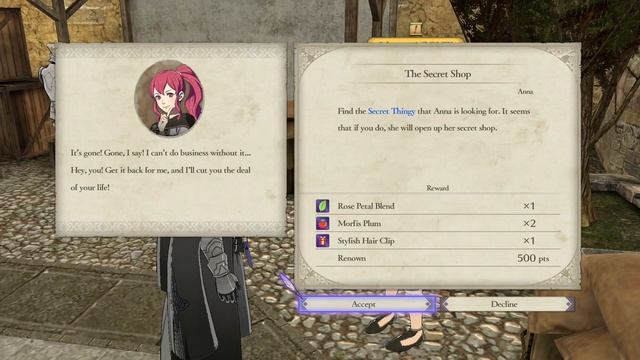 Fire Emblem Three Houses How To Unlock Anna's Secret Shop смотреть онлайн