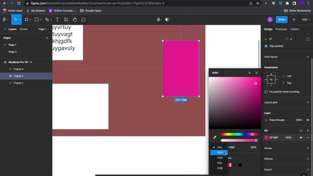 How to change the color of objects in Figma! смотреть онлайн