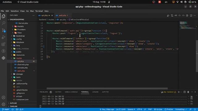 laravel + vuejs online shopping || other APIs смотреть онлайн