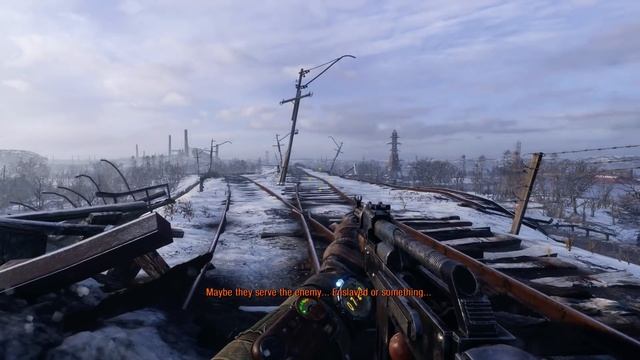 METRO EXODUS Walkthrough Gameplay Part 2 - WINTER (Xbox One X) смотреть онлайн