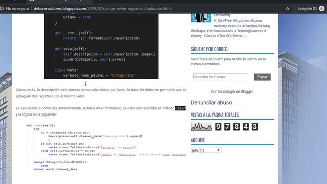 Validacion Formulario desde Ventana Modal смотреть онлайн