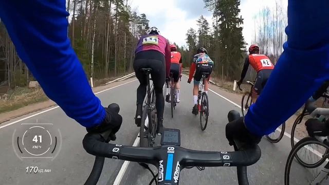 Выборг Тур Road Race. 1 тур. ( С комментариями) смотреть онлайн