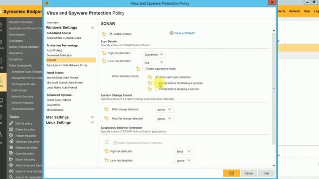 SEPM Tutorial 11 - How to Create Antivirus and Spyware Protection Policy смотреть онлайн