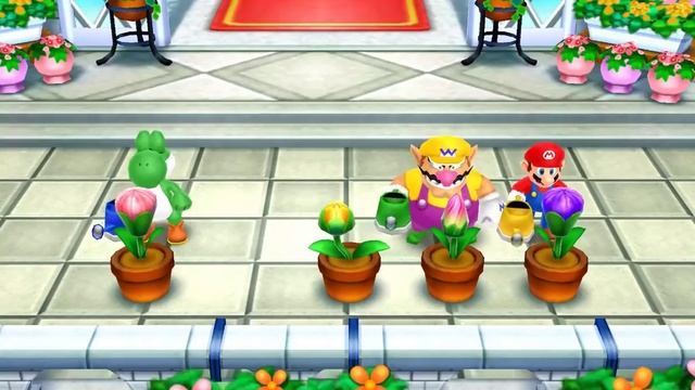 Mario Party Island Tour - 4 Player Minigames - Yoshi Luigi Wario Mario All Funny Mini Game смотреть онлайн