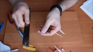 АвиаМоделирование - Урок 3, Метательный планер из СПИЧЕК и БУМАГИ своими руками