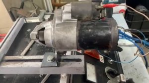 Видео тестирования стартера Форд Фокус на стенде