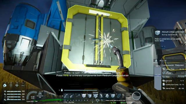 Space Engineers Warfare II: Absolute Beginners Guide - Minor Upgrades to the Base - EP 3 смотреть онлайн