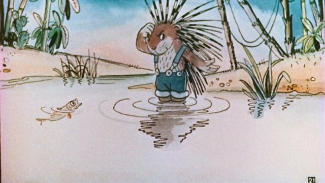 Как крокодил дикобраза проглотил смотреть онлайн