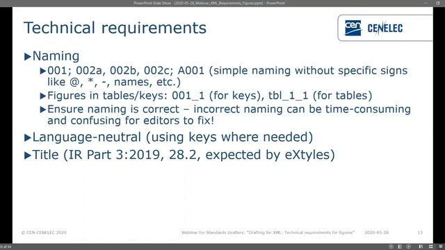 Webinar for standard drafters - Drafting for XML: Technical requirements for figures смотреть онлайн