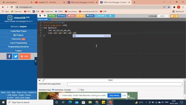 Competitive Programming 03 || how to find minimum number among 5 numbers смотреть онлайн