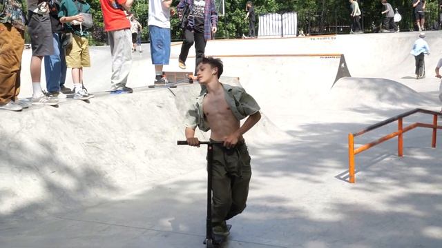 up-rail спот - Russian Scooter Day x KickMeat.ru г.Мытищи смотреть онлайн
