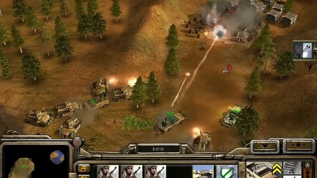 Command & Conquer Generals - прохождение GLA - Hardcore =1= смотреть онлайн