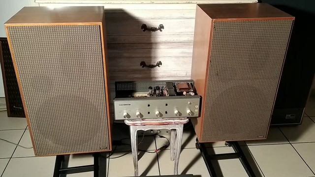 ?Saba III a 3way system speakers 68'Saba telewatt TR60 tube amp 4xEL86 смотреть онлайн