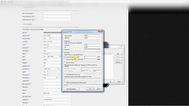 Elastix - Урок 2 как настроить sip учетную запись смотреть онлайн