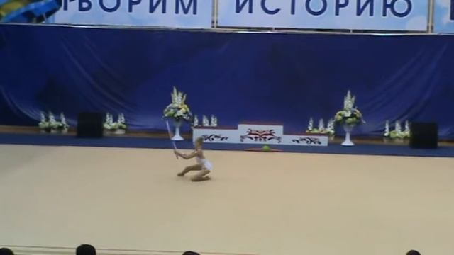 Мысникова Анастасия, 2000гр, обруч. ЮГ 04.10.2013г Пенза смотреть онлайн
