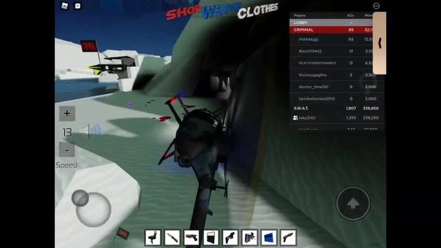 Sneaking in Roblox - Criminal VS Swat смотреть онлайн