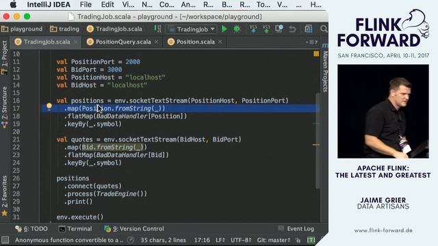 Flink Forward SF 2017: Jamie Grier - Apache Flink: The Latest and Greatest смотреть онлайн