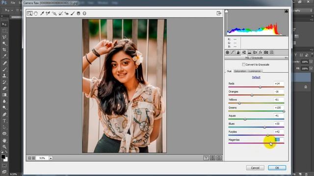 Soft Gold Tone | Camera Raw Preset | Color Grading Photoshop Tutorial смотреть онлайн