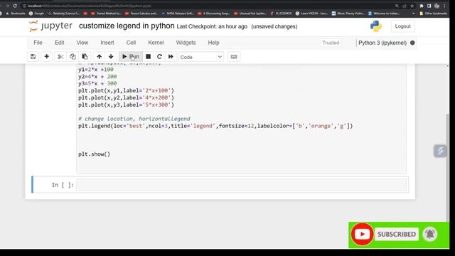 Matplotlib: Customizing the legend|LEGEND FUNCTION IN MATPLOTLIB |PYTHON| Matplotlib Legend Tutoria смотреть онлайн
